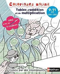 Dessine les coloriages magique multiplication de dessin et coloriage en ligne pour enfants. Coloriages Magiques Primaire Pour Apprendre Les Tables D Addition Et De Multiplication En Coloriant Cm1 Cm2 9 11 Ans Amazon Fr Aubrun Claudine Pied Savine Livres