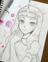 Princess Bubblegum By Larienne Deviantart Com On Deviantart Anime Drawings Sketches Anime Drawing Books Character Drawing