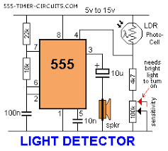 This is a project of a dark activated alarm circuit using a 555 timer ic. Robotech Maker 555 Timer Ic Circuit