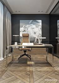 Residence In Lviv On Behance Ofis Modern Office Decor Corporate Office Design Modern Office Design