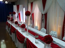 Image Result For Red Wedding Head Table Decor Head Table Wedding Head Table Decor Wedding Decorations