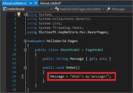 Create a first web application in vs 2019. Erstellen Einer Asp Net Core Web App In C Visual Studio Microsoft Docs
