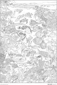 1.13 mb, 2433 x 1721. Ocean Coral Reef Coloring Pages Novocom Top