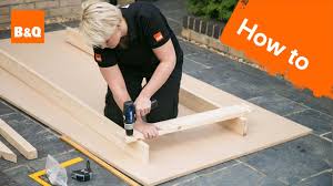 The hinge jamb and the latch jamb are connected at the top of the assembly by the top jamb. How To Fit An Internal Door Frame Part 2 Fitting The New Door Frame Youtube