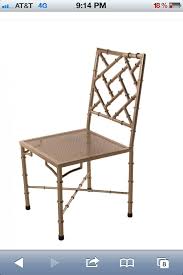 Metal Chippendale Bamboo Style Chairs Chair Side Chairs Bamboo Chair