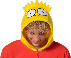 Amazon.com: Mad Engine The Simpsons Costume Hooded Union Suit