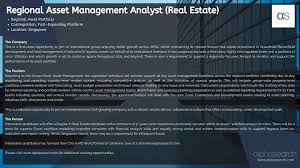 One of the job placements inside asset management sector is **asset managers**. Alphasearch Looking For A Regional Asset Management Analyst Real Estate Send Your Cv To Richard Robinson At Richard Alphasearch Com Facebook