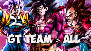 His covers and damage reduction make him one of the best defensive options for the team, as he's basically able to nullify up to three combos per match. Best Team This Meta Gt Tag Showcase Dragon Ball Legends Db Legends Youtube