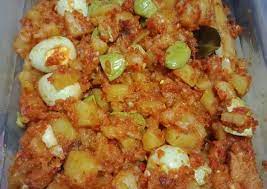 Sambal Goreng Kentang Pete Kentang Telur