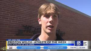 Athlete of the Week Preston Welch