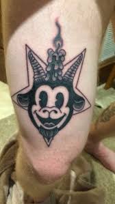 Cartoon Baphomet By William Element Tattoo In San Antonio Tx Satanic Tattoos Creative Tattoos Elements Tattoo