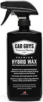 Hybrid Spray Wax Sealant For A Slick Deep Carnauba Wax Glass Polish Shine New Walmart Com Walmart Com