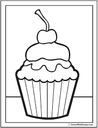 Get your child to start by coloring the cupcake in the likeness of a real one. 40 Cupcake Coloring Pages Free Coloring Pages Pdf Format For Kids
