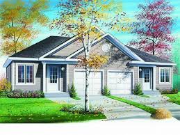 Duplex Floor Plans Duplex House Plans The House Plan Shop Garage House Plans Duplex Floor Plans Duplex Plans