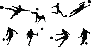 600x600 american football player silhouette black vinyl art wall decal. Football Player Silhouettes Freevectors