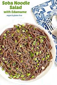 Soba Noodle Salad With Edamame Recipe Soba Noodles Salad Soba Noodles Vegan Salad Recipes