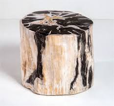 1575 00 Lestari Petrified Wood Side Table Side Table Wood Petrified Wood Side Table