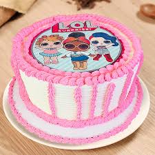 Images of lol cake : Order Lol Surprise Doll Cake Online Price Rs 2199 Floweraura