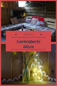 Gartenparty Diy Garten Paletten Deko Interior Gartenparty Diy Geschenke Zum Geburtstag Party