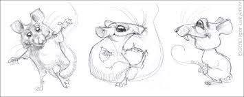 Mice Characters Drawing Sketches Art Sketches Character Drawing