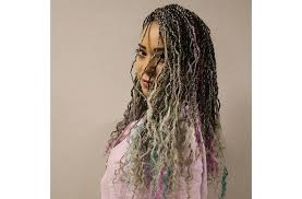 Salas Afrika Orgusu Cornrows Dalgali Sac Afro