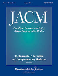 Z, our founder and expert interventional radiologist; The Journal Of Alternative And Complementary Medicine Mary Ann Liebert Inc Publishers