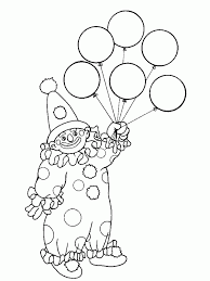Print your name and color it ! Clown Coloring Pages For Kids Coloring Home