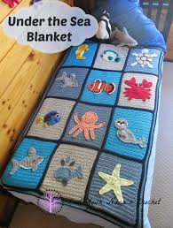 Make a cozy blanket crochet pattern. Knot Your Nana S Crochet Under The Sea Blanket