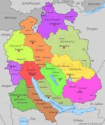 map of canton of zurich karte schweiz schottland karte karten