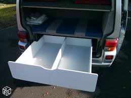 Amenagement Meuble Coffre Tiroir Vw Multivan T4 Fourgon Amenage Camping Car Volkswagen Multivan Tiroir