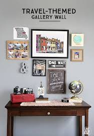 Travel Themed Gallery Wall Livelaughrowe Com Travel Room Decor Travel Wall Decor Travel Themed Bedroom