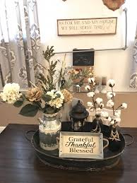 Farmhouse Style Centerpiece For Dining Table Countryfarmhousedecortrays Farmhouse Table Centerpieces Dining Room Centerpiece Dining Table Centerpiece