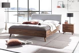 Jedes bett ist ein unikat. Hasena Moderno Bett Nussbaum Bezug Grau Mobel Letz Ihr Online Shop