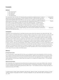 Top imrad format research paper example + related examples about sample ~ museumlegs Imrad Cheat Sheet Cheat Sheet Abstract Abstracts Can Vary In Length From One Paragraph To Several Pages But They Follow The Imrad Format And Typically Spend 25 Of Their Space