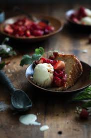 Mascarpone Ice Cream Balsamic Berries Recipe Balsamic Berries Rhubarb And Custard Mascarpone Ice Cream