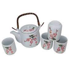 Xxxxx 6 Japanese Sakura Ceramic Tetsubin Teapot Teacups Infuser With Rattan Handle Tea Set D Walmart Com Tea Pots Tea Set Japanese Sakura