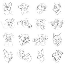 Tattoo Geometric Dog Etsy 17 Ideas Dog Print Art Geometric Dog Dog Tattoos