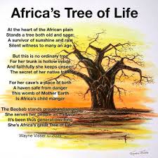 Baobab Poem Africa Trees African Poems Africa Quotes