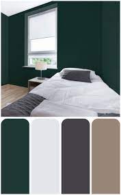 Bedroom Colour Ideas With Dark Green Wall Bedroomcolors Bedroomcolorschemes Bedroomcoloride Green Bedroom Colors Bedroom Color Schemes Green Master Bedroom