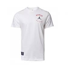 Comprar oficiales las nuevas camiseta entrenamiento jordan psg gris 2021/2022 baratas original chinas al por mayor Jersey Nike Jordan X Paris Saint Germain Logo 2021 2022 White Futbol Emotion