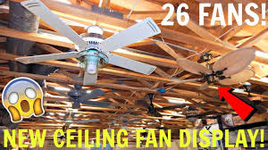 4.3 out of 5 stars. New Ceiling Fan Display My Biggest Display Ever Youtube