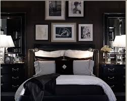 Black And White Bedroom Ideas For Men Ralph Lauren Bedroom In Black And White I Love The Way They Arranged The Black And White White Bedroom Design Interior Design Bedroom Masculine Bedroom Design