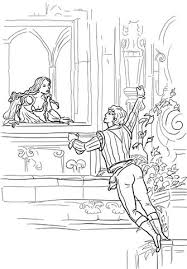 Romeo And Juliet Balcony Scene Coloring Page Free Printable Coloring Pages Romeo And Juliet Juliet Balcony Coloring Pages