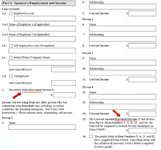 how to complete part 6 on the form i 864 sponsors