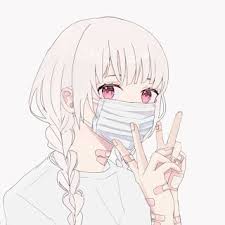 Setelah anda mendownload gambar diatas langkah selanjutnya adalah anda harus mengganti pp di sosial media. Gambar Pp Wa Keren Anime Couple Masker Peace Pikipo