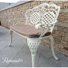 Victoria Cream Bench Seat Pads Bench Seat Cushions