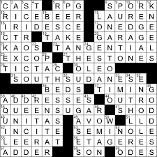 Are you looking for more answers, or do you have a question for other crossword enthusiasts? 0902 17 New York Times Crossword Answers 2 Sep 17 Saturday Nyxcrossword Com