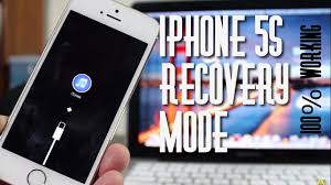 Your phone may take some time for booting to complete. How To Put Iphone 5s In Recovery Restore Mode Youtube