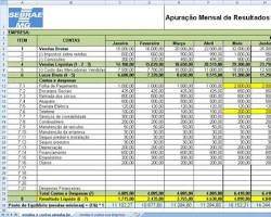 Imagem de Planilha Controle de Fluxo de Caixa Sebrae