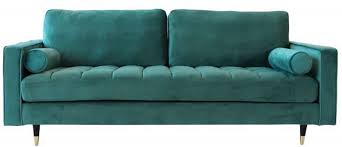 Get a similar look using behr's precious emerald as your anchor color with pops of yellow, mint, and orange peppered throughout. Casa Padrino Living Room Velvet Sofa With Cushions Emerald Green Black Brass 225 X 95 X H 90 Cm Luxury Living Room Furniture